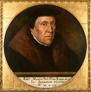 Jan van Scorel (1495-1562) 1560 (öljy paneelissa) tekijältä Anthonis van Dashorst Mor