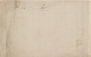 Lontoon panoraama Southwarkista nähtynä: Lambeth, 1554 tekijältä Anthonis van den Wyngaerde