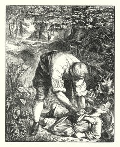 Elämän matka (kaiverrus) tekijältä Anthony Frederick Augustus (after) Sandys