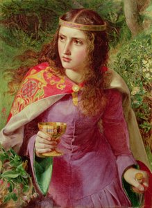 Huonekalut ja erilaiset esineet 1100- ja 1300-luvuilta tekijältä Anthony Frederick Augustus Sandys