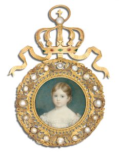Kuningatar Victoria lapsena, 1825 tekijältä Anthony Stewart