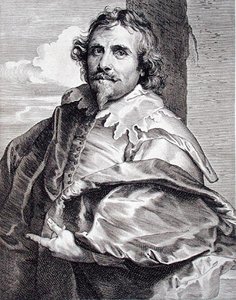 Daniel Mytens (n. 1590-n. 1647), kaiverrus Paulus Pontius (1603-58) (kaiverrus) tekijältä Anthony van (after) Dyck