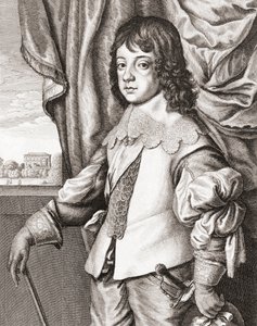 Englannin kuningas Kaarle II lapsena tekijältä Anthony van (after) Dyck