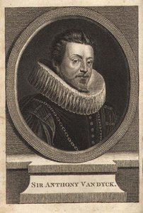 Sir Anthony van Dyck (1599-1641) (kaiverrus) tekijältä Anthony van (after) Dyck