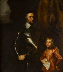 Muotokuva Thomasista, Arundelin jaarlista yhdessä pojanpoikistaan (1592-1646), n. 1620-1641 (öljy kankaalle)