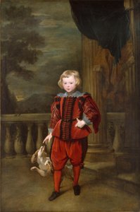 Terassilla seisova poika tekijältä Anthony van Dyck