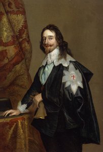 Kaarle I (kromoliitti) tekijältä Anthony van Dyck