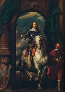 Kaarle I 1600-1649 herra de St Antoinen kanssa, 1633, 1913 tekijältä Anthony van Dyck