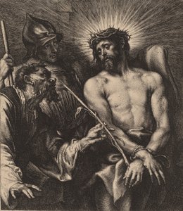 Orjantappuroilla kruunattu Kristus, luultavasti 1630. tekijältä Anthony van Dyck