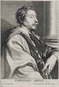 Cornelius Schut, ei päivämäärää (etsaus paperille kaiverruksella) tekijältä Anthony van Dyck