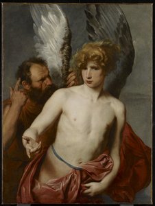 Daedalus ja Icarus, n. 1620 tekijältä Anthony van Dyck