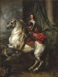 Carignanon prinssin Thomas Franciscus Savoilaisen ratsastusmuotokuva tekijältä Anthony van Dyck