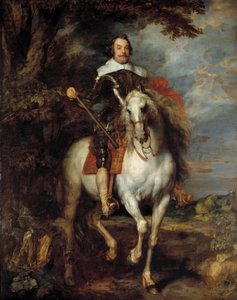 Ratsastusmuotokuva Don Francisco de Moncadasta (1586-1635), kreivi Dossunasta, Espanjan kuninkaan Philip IV:n suurlähettilästä Brysselissä Anton (Antoon tai Anthony) van Dyckin (1599-1641) maalaus 1600-luvun su. 3,05x2,42 m - Ratsastusmuotokuva Don Francis tekijältä Anthony van Dyck
