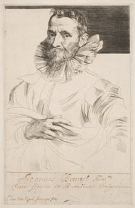 Jan Brueghel, n. 1632 (etsaus) tekijältä Anthony van Dyck