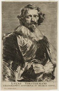 Lucas Vorsterman tekijältä Anthony van Dyck