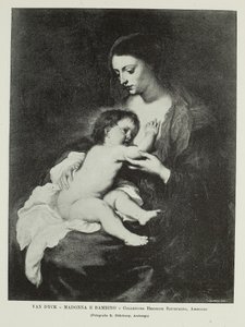 Madonna ja lapsi tekijältä Anthony van Dyck