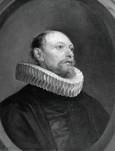 Mies Ruffin kanssa, 1600-luku. tekijältä Anthony van Dyck