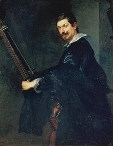 Mies luutulla, muotokuva muusikko Jacob Gaultierista, lutenistista englantilaisessa hovissa tekijältä Anthony van Dyck