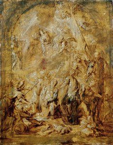 Pyhän Yrjön marttyyrikuolema tekijältä Anthony van Dyck