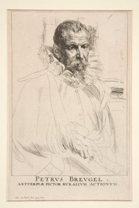 Pieter Brueghel, nuorempi tekijältä Anthony van Dyck