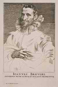 Jan Brueghel vanhemman muotokuva tekijältä Anthony van Dyck