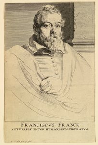 Frans Franckenin muotokuva miesten prinssien ikoneista tekijältä Anthony van Dyck