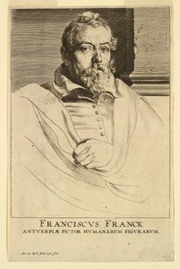 Frans Franckenin muotokuva miesten prinssien ikoneista tekijältä Anthony van Dyck