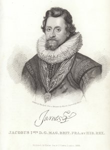 James I:n muotokuva Englannista ja Irlannista tekijältä Anthony van Dyck