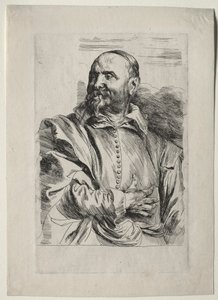 Jan Snellinxin muotokuva. tekijältä Anthony van Dyck