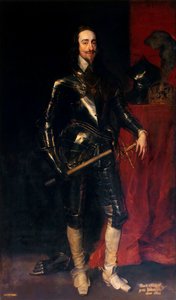 Englannin, Skotlannin ja Irlannin kuninkaan Kaarle I:n muotokuva 1600-1649, 1638. tekijältä Anthony van Dyck
