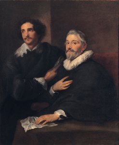 Muotokuva de Waelin veljeistä, n. 1620-1630 tekijältä Anthony van Dyck