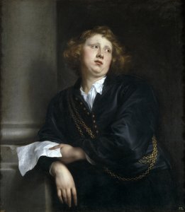 Säveltäjä ja urkuri Henricus Libertin muotokuva 1610-1669 tekijältä Anthony van Dyck