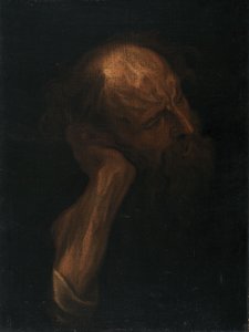 Muotokuva parrakkaasta miehestä tekijältä Anthony van Dyck