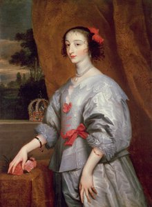 Kuningatar Henrietta Maria tekijältä Anthony van Dyck