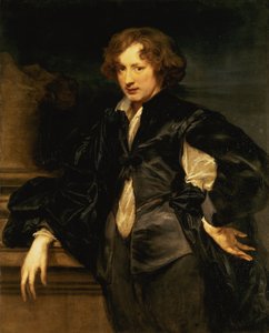 Omakuva, n. 1620-21 (öljy kankaalle) tekijältä Anthony van Dyck