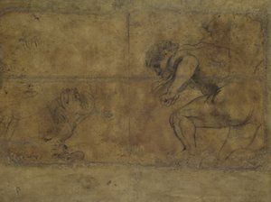 Tutkimuksia "Pyhän Sebastianin marttyyrikuolema" tekijältä Anthony van Dyck