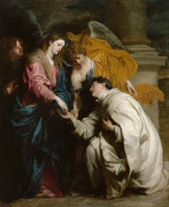 Autuas Hermann Joosefin näky tekijältä Anthony van Dyck