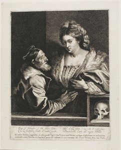 Titian ja hänen rakastajatar tekijältä Anthony van Dyck