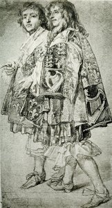 Kaksi sanansaattajaa tekijältä Anthony van Dyck