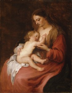 Neitsyt Maria ja Jeesus-lapsi tekijältä Anthony van Dyck
