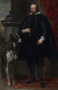 Wolfgang Wilhelm, Pfalz-Neuburgin herttua tekijältä Anthony van Dyck