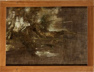 Metsäinen maisema tekijältä Anthony van Dyck