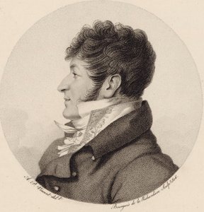 Säveltäjä Charles-Henri Plantaden muotokuva 1764-1839, 1806. tekijältä Antoine Achille Bourgeois de La Richardiere