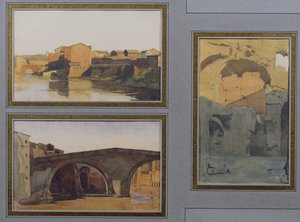 Tiber, Cloaca Maxima ja Ponte Rotto tekijältä Antoine Auguste Ernest Herbert or Hebert
