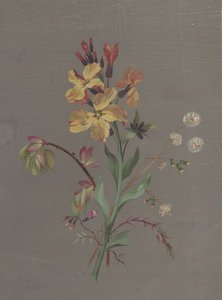 Kukkasuunnittelu, n. 1820. tekijältä Antoine Berjon