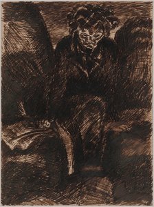 Beethoven, c. 1922. tekijältä Emile Antoine Bourdelle