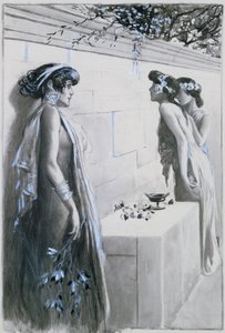 Afrodite, 1896 tekijältä Antoine Calbet