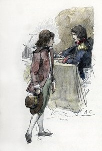 Josephinen poika Eugene de Beauharnais (1781-1824) vaatii isänsä Alexandre de Beauharnais