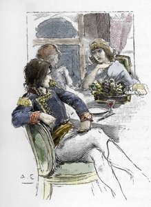 Laulaja Giuseppina Grassini (1773-1850) oli nuori Berthierin läsnä ollessa ensimmäisen konsulin Napoleon Bonaparten huoneessa, josta tuli hänen rakastajansa.