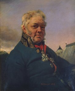 Paroni Rene Nicolas Dufriche-Desgenettes (1762-1837) 1822 (öljy kankaalle) tekijältä Antoine Charles Horace Vernet